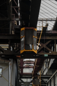 Yellow and Black Industrial Machinery