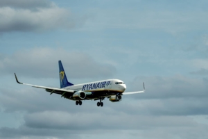 Airplane during Flight
