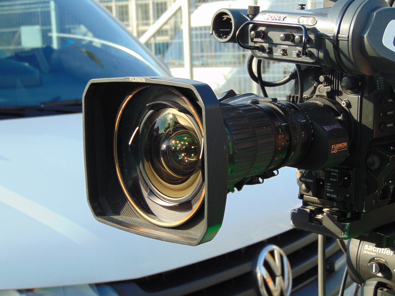 broadcasting, tv, camera
