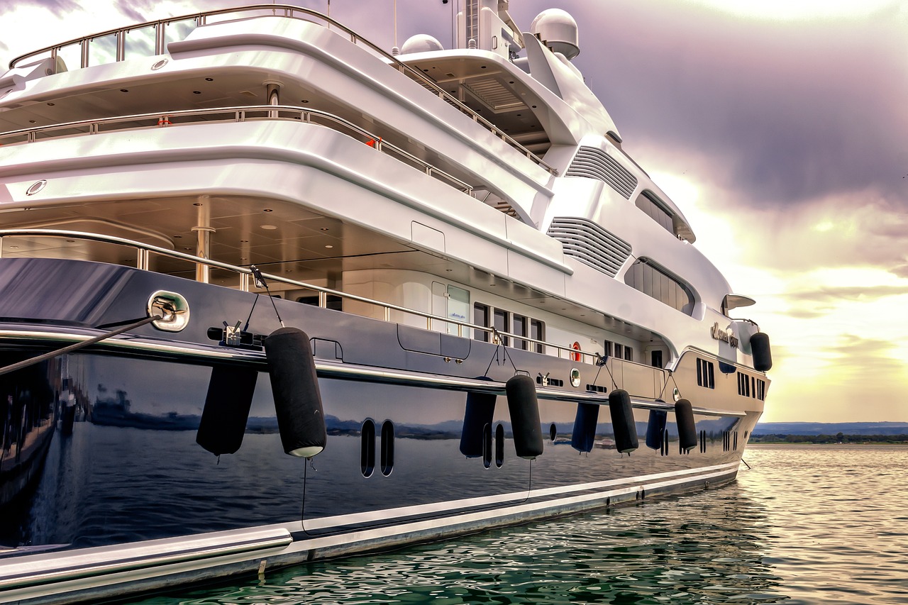 boat, yacht, port